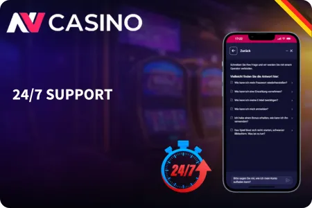 Kundenservice NV Casino app