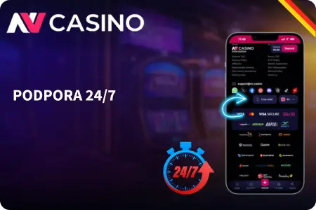 Podpora NV Casino app