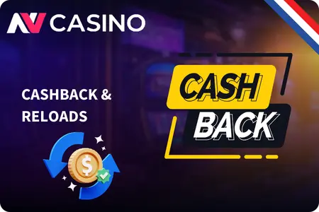 NV Casino Nederland cashback reload bonus actie
