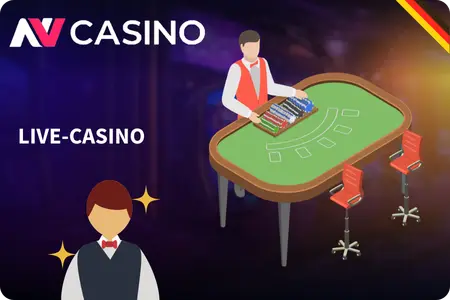 NV Casino živé kasino stoly dealer