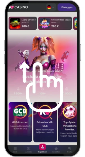 NV Casino Android App Scrollen Sie