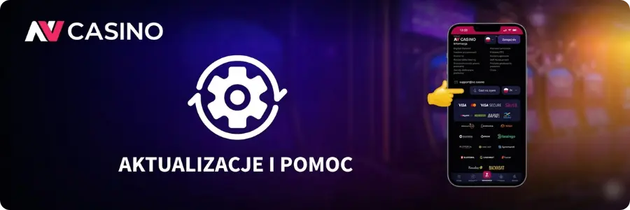 NV Casino iOS App automatyczne aktualizacje w App Store i wsparcie przez Live Chat
