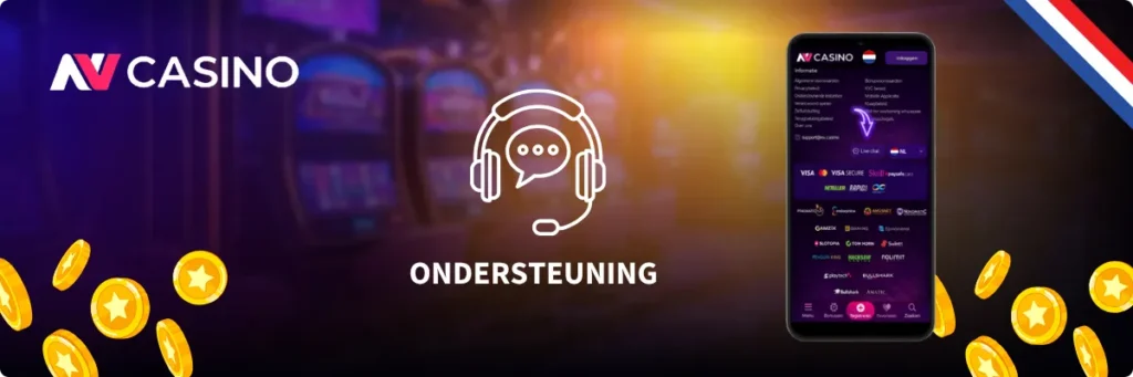 NV Casino App support en automatische updates op Android