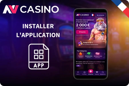 Installation étape par étape de l'APK NV Casino sur Android