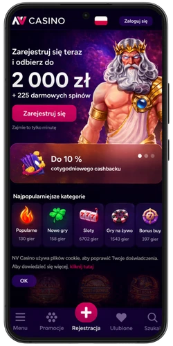NV Casino Android App – otwórz stronę i zarejestruj się