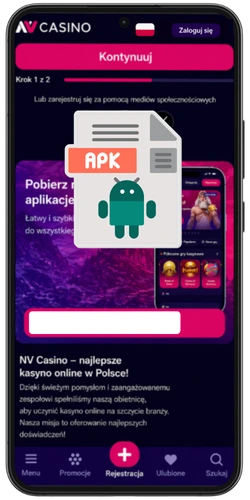 NV Casino Android App – pobieranie pliku APK startuje automatycznie